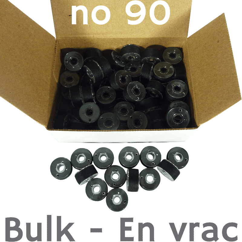 Bobines en polyester Clear-Spun – No. 90 Classe 15/A – Pour machines domestiques - View 2