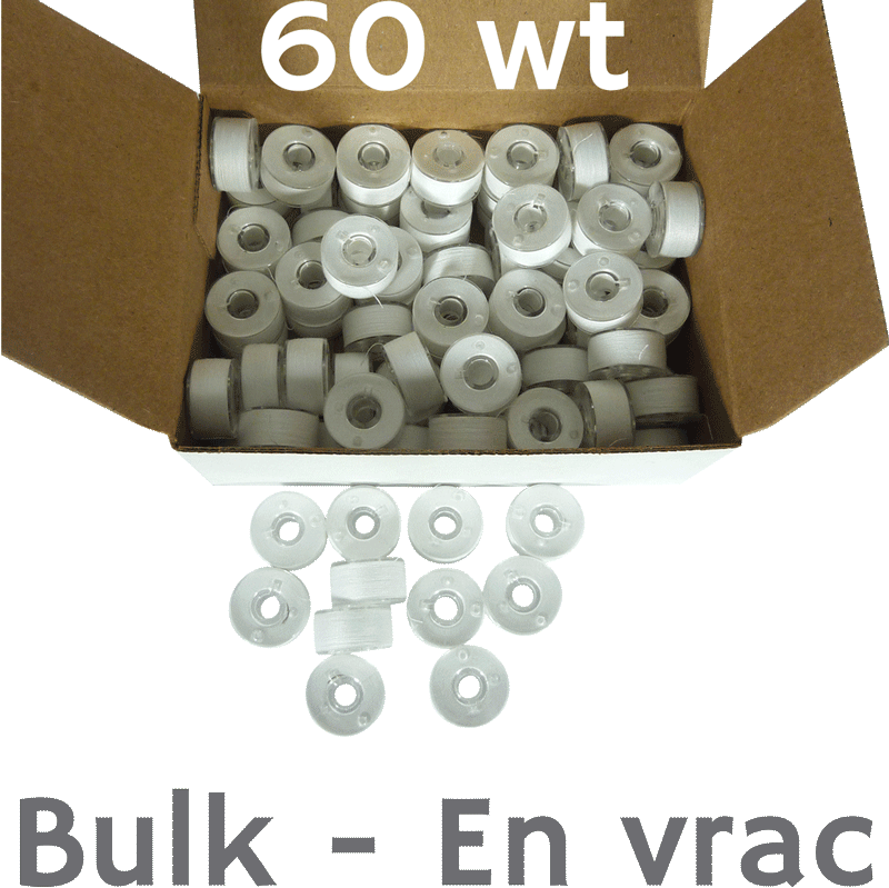Bobines Clear-Glide Classe 15/A 60wt. – 80 bobines/boîte – Pour machines domestiques - View 3