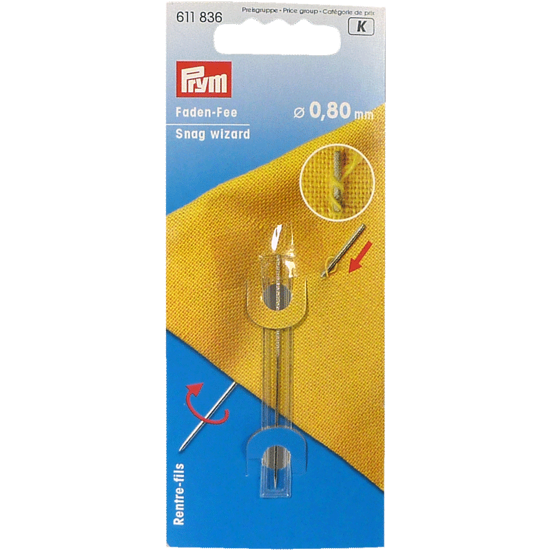 Pour réparer les fils effilochés sur les vêtements, Ø 0,80 m. - View 2