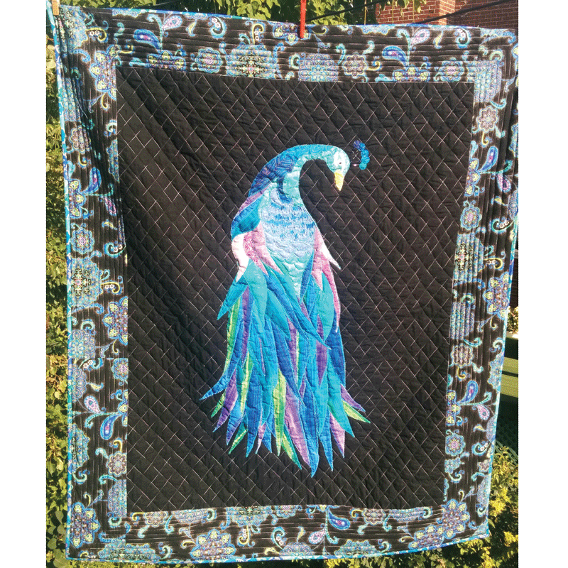 Le Paon - Appliqué - View 2