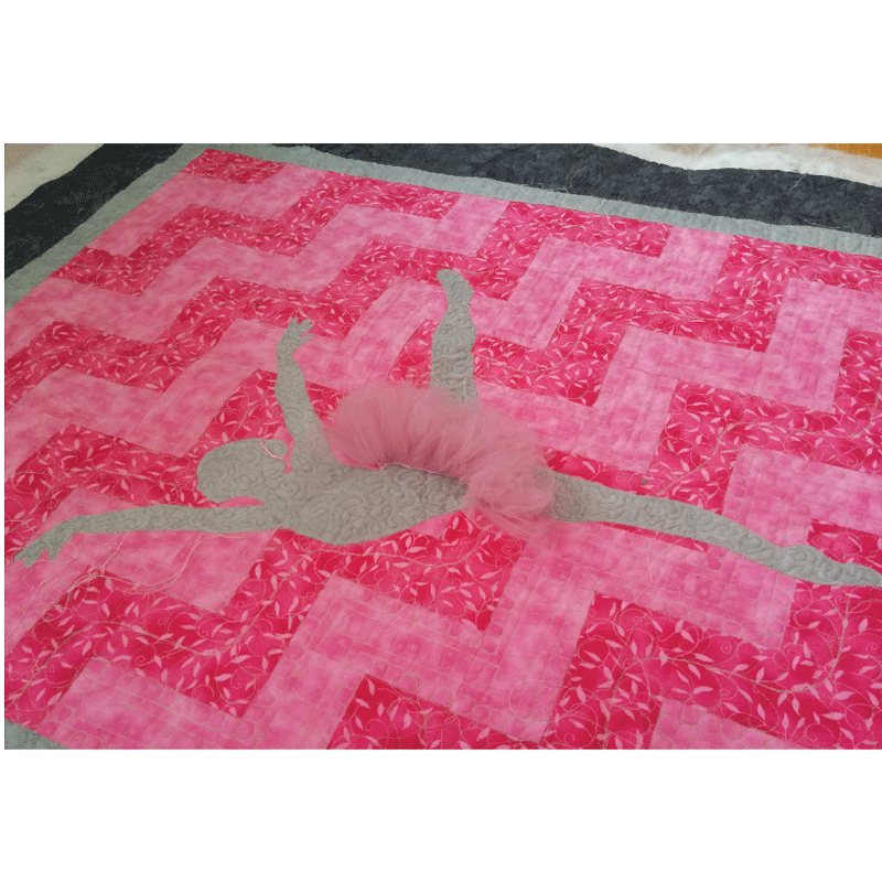 The Dancer - Patchwork & Applique - View 2