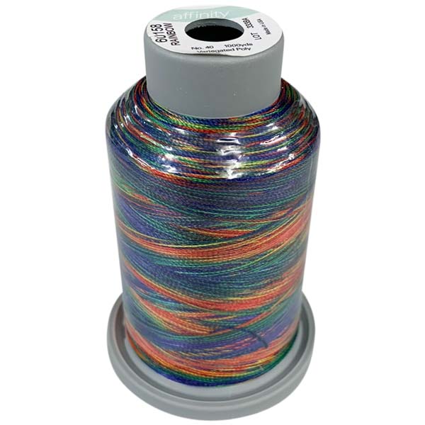 Fil Polyester Multicolore Affinity – 40 wt, 1000 Verges - View 8
