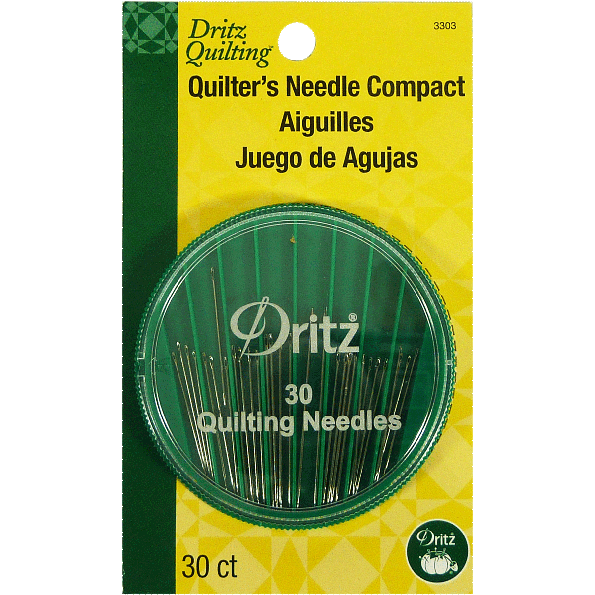 Compact d'aiguilles pour courtepointe – paquet de 30 – Dritz Quilting - View 2