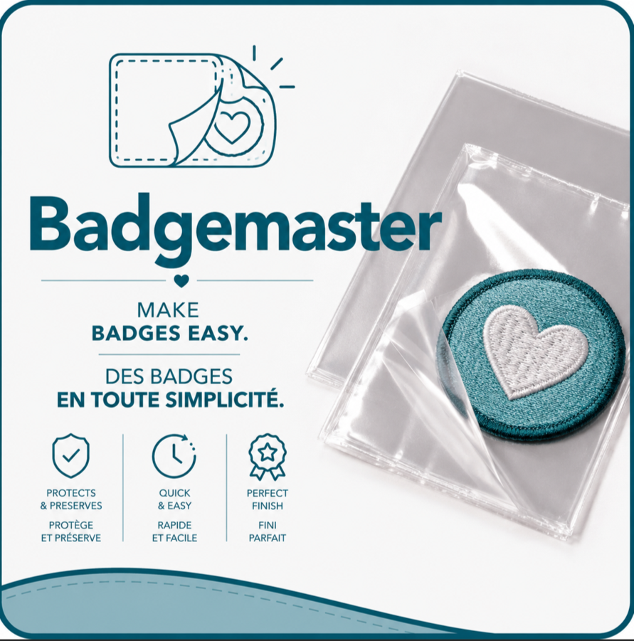 Film Aquatique Badgemaster - Stabilisateur de Broderie Robuste Soluble à l’Eau - View 1