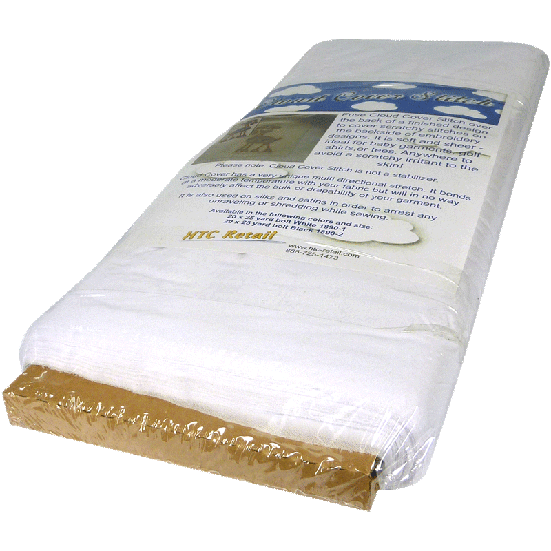 Cloud Cover Stitch Fusible Embroidery Cover – Soft Backing – 20" Wide – HTC1890 - View 7