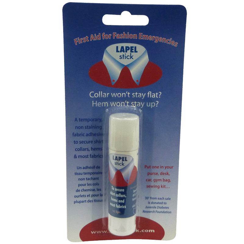 Lapel Glue Stick - Temporary Fabric Adhesive - View 2