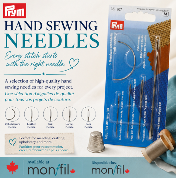 Hand Sewing Needles Betweens, with Gold Eye – No. 3-7 Assorted - View 3