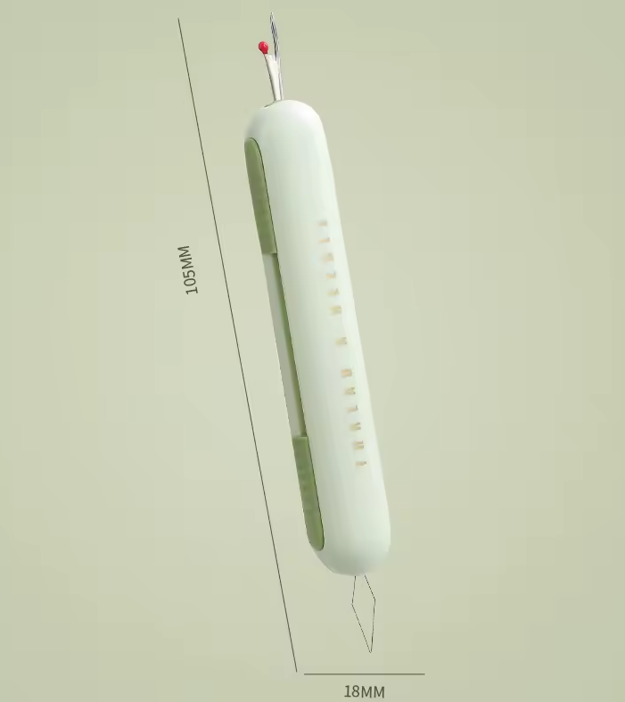 2-in-1 Needle Threader Seam Ripper Sewing Kit Cross Stitch Craft Knitting Tools Remover Stitch Tool - View 1