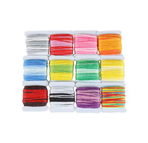 Kit de couture et de broderie à 3 niveaux avec 192 couleurs de fils - View 5