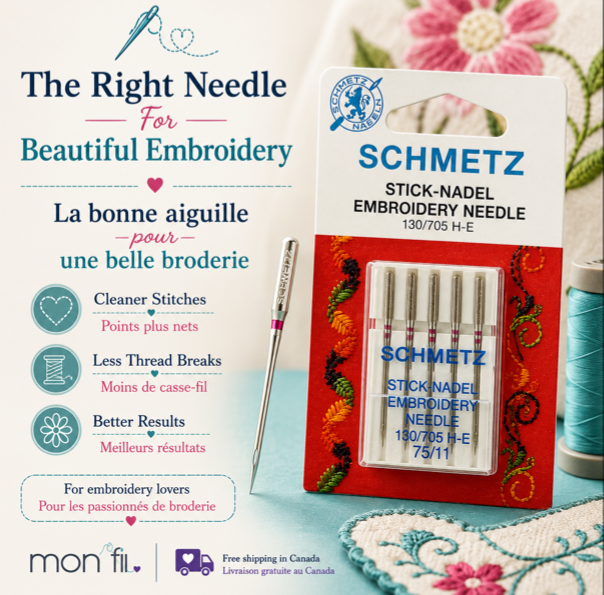 Embroidery Needle Schmetz - View 2