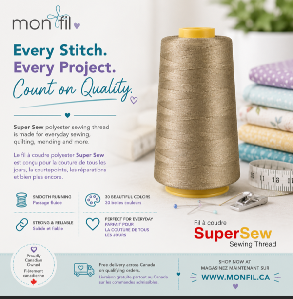 SuperSew Polyester Sewing Thread 3000m - View 4